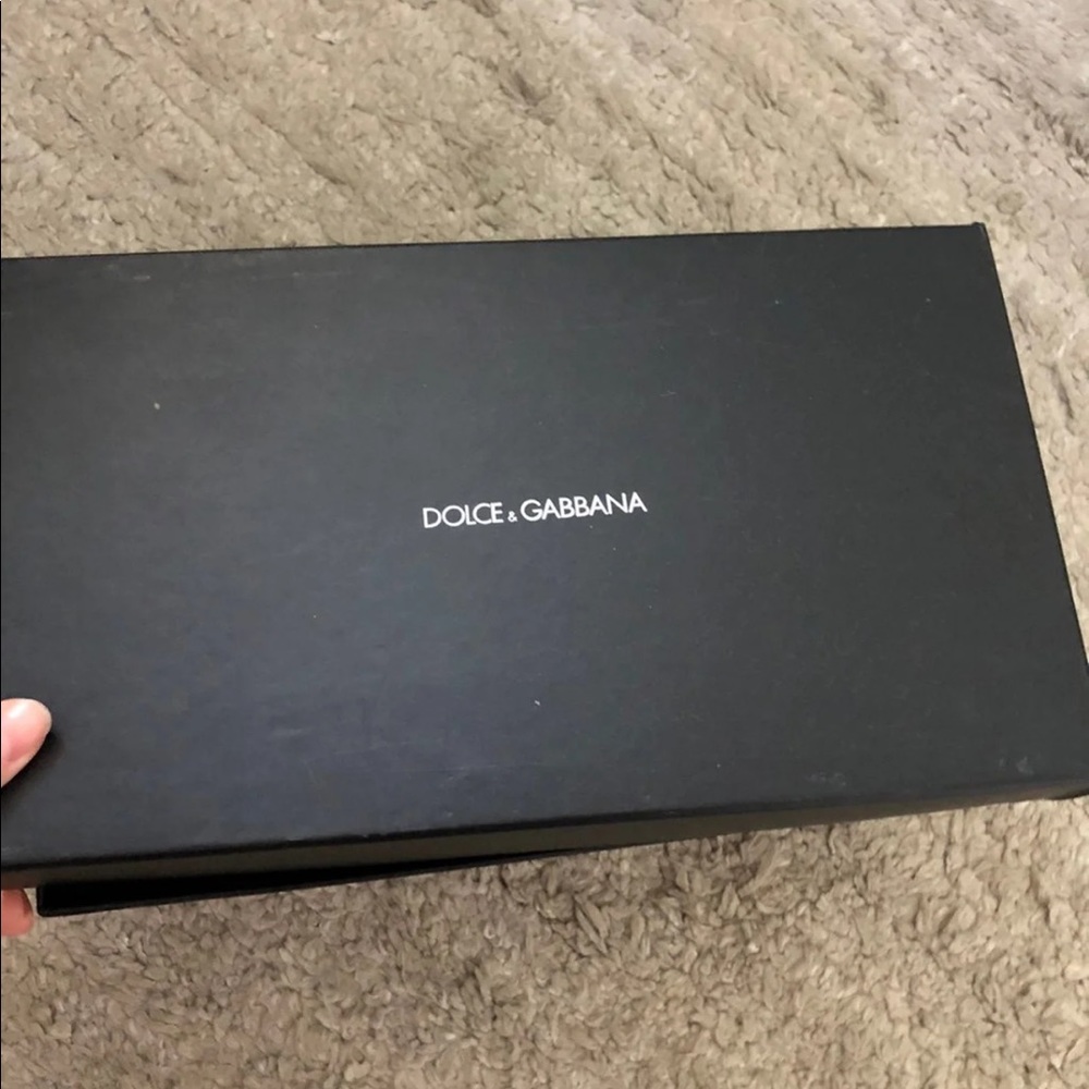 $900 Dolce Gabbana Authentic Leather heels size 35 usa 5 - Picture 8 of 11